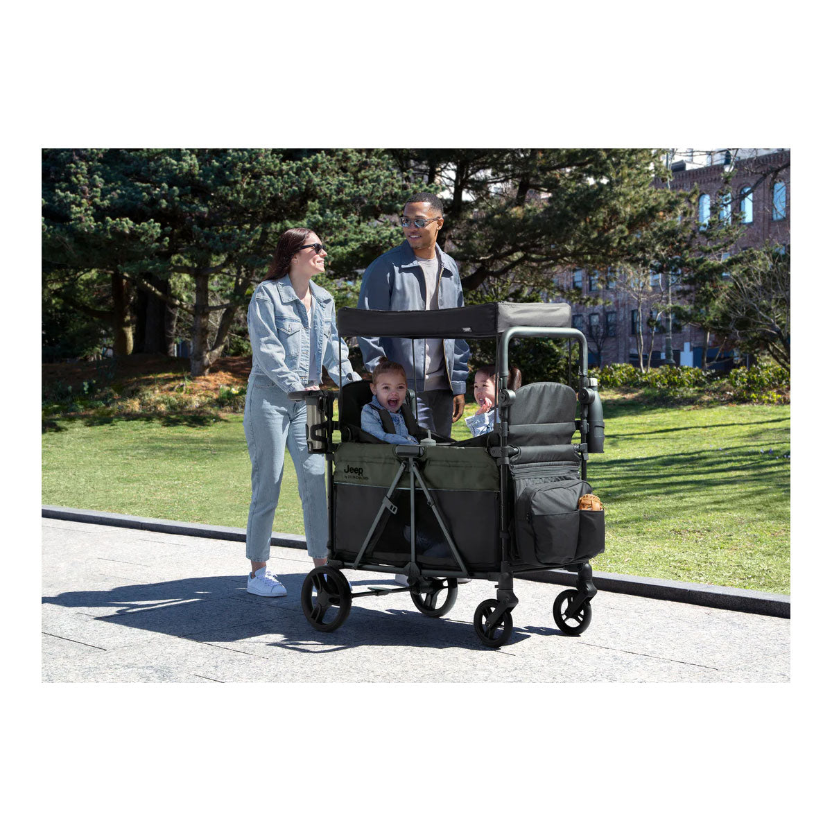 Jeep Aries Stroller Wagon By Delta Children- Bambi Baby