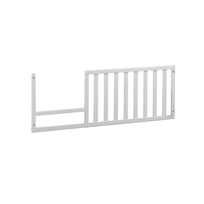 Natart Bella Collection Toddler Rail for Bella Crib in Pure White- Bambi Baby