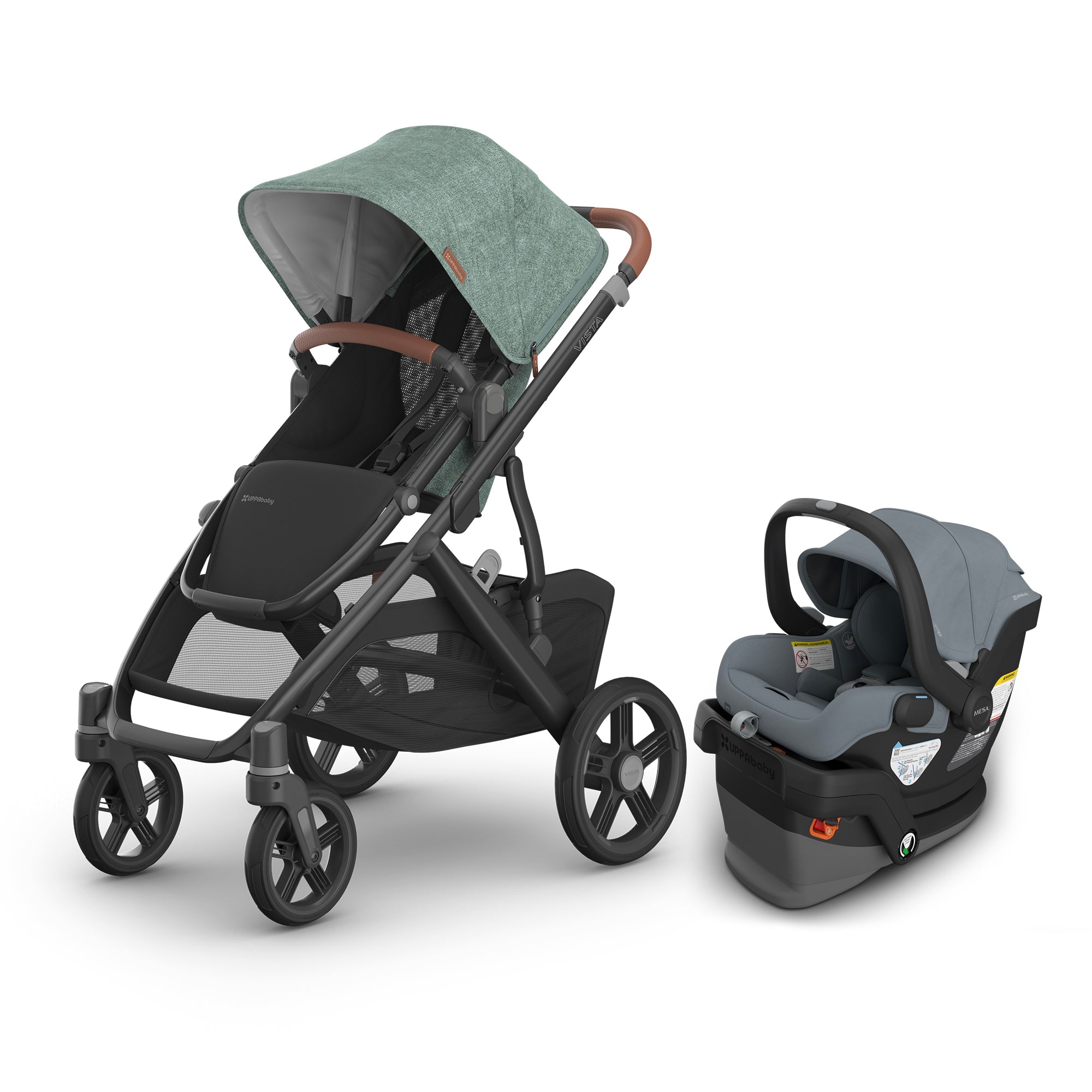 UPPAbaby Vista V3 + Mesa V3 Travel System- Bambi Baby