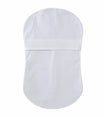Sábana ajustable para cuna Halo en color blanco