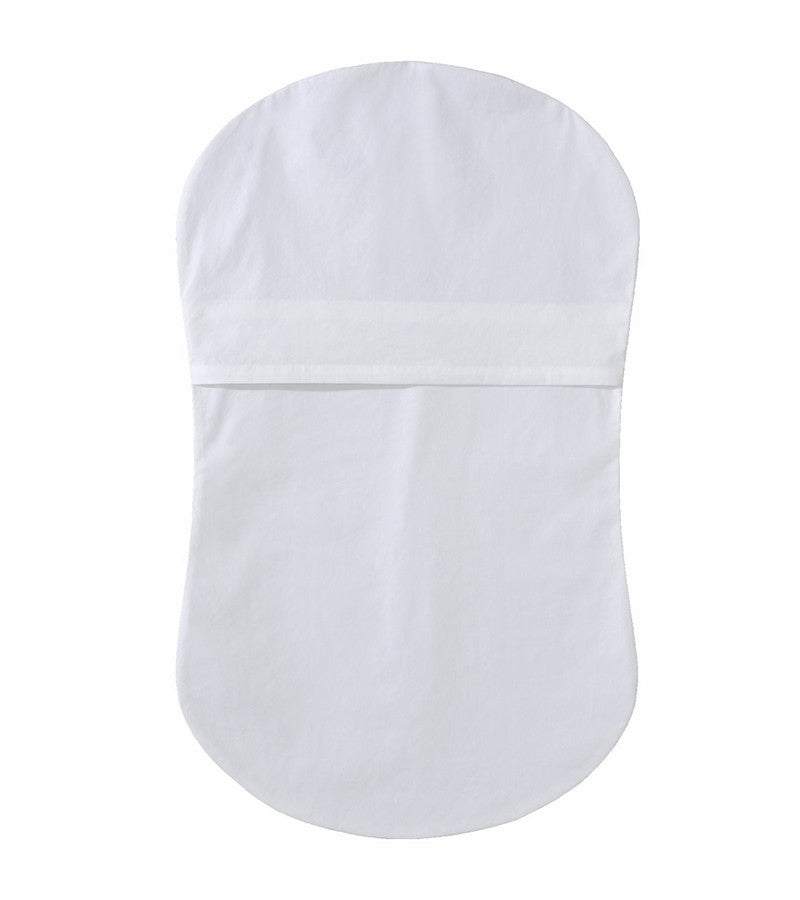 Halo Bassinet Fitted Sheet in White- Bambi Baby