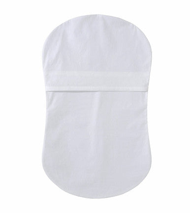 Halo Bassinet Fitted Sheet in White- Bambi Baby