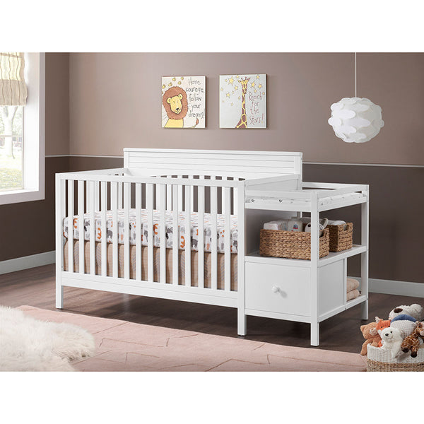 Changing Table Crib And Dresser Set White Changing Table In Crib