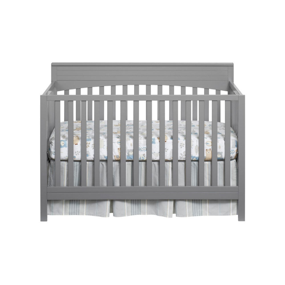 Berço conversível Oxford Baby Harper 4 em 1 em cinza pomba- Bambi Baby