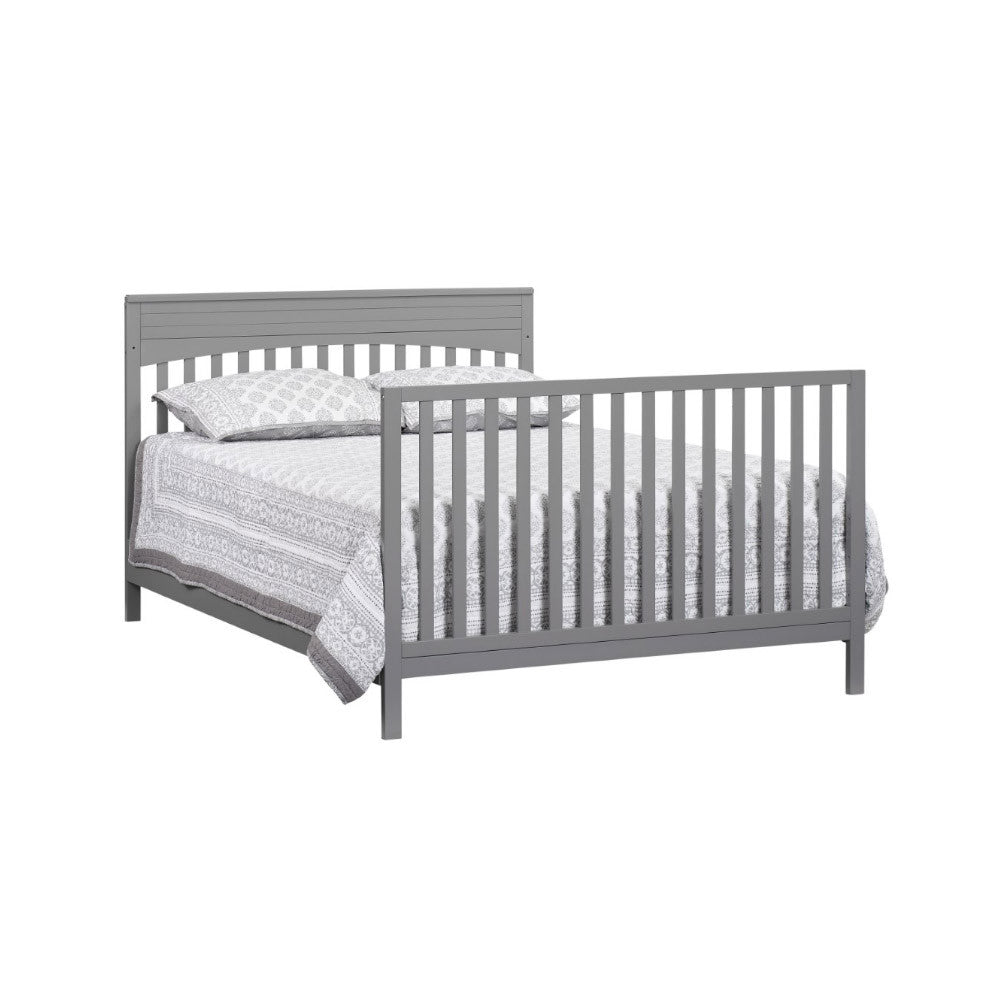 Berço conversível Oxford Baby Harper 4 em 1 em cinza pomba- Bambi Baby