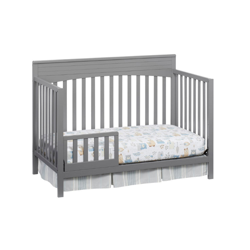 Berço conversível Oxford Baby Harper 4 em 1 em cinza pomba- Bambi Baby