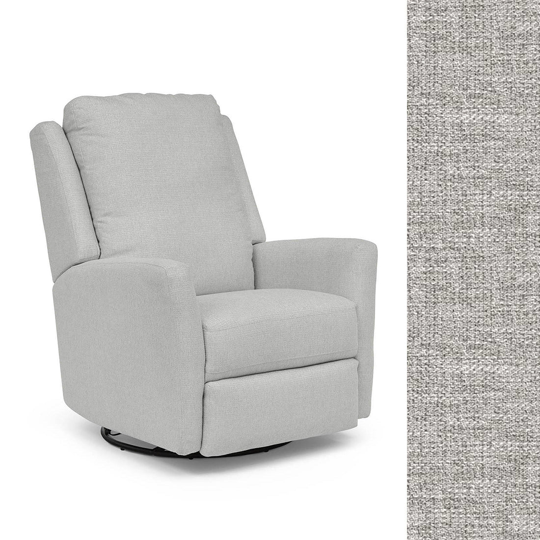 Storytime by Best Chairs Heatherly Swivel Glider Recliner- Bambi Baby