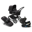 Bugaboo Fox 5 Renew Bassinet and Seat Stroller + Turtle Air Shield By Nuna Car Seat Travel System