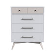 Stella Baby and Child Rowan 4 Drawer Chest in Ash Linen - Bambi Baby