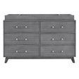 Oxford Baby Holland Changing Topper in Cloud Gray - Bambi Baby