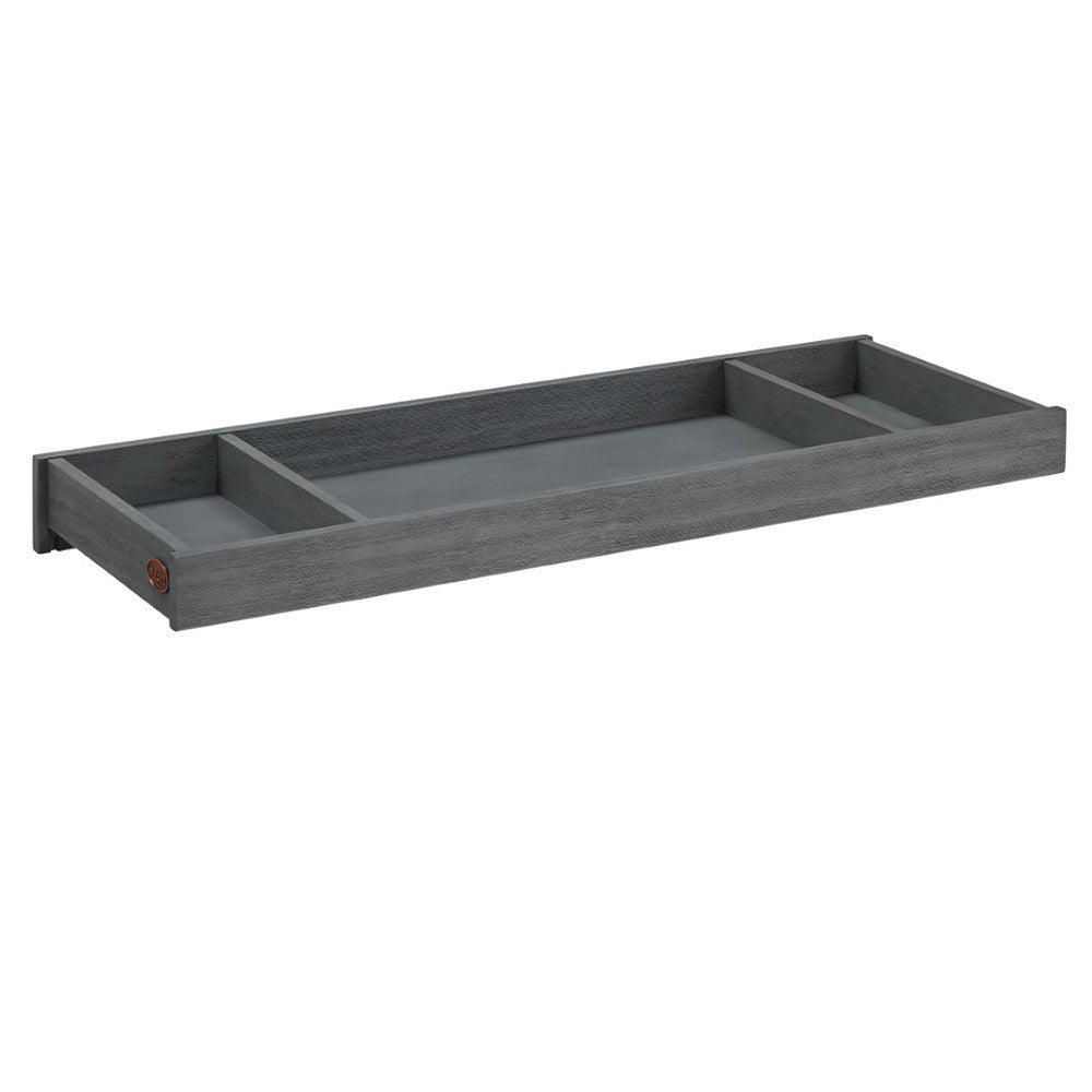 Oxford Holland Changing Topper in Cloud Gray- Bambi Baby