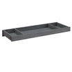 Oxford Baby Holland Changing Topper in Cloud Gray