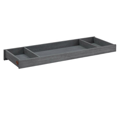 Oxford Holland Changing Topper in Cloud Gray- Bambi Baby