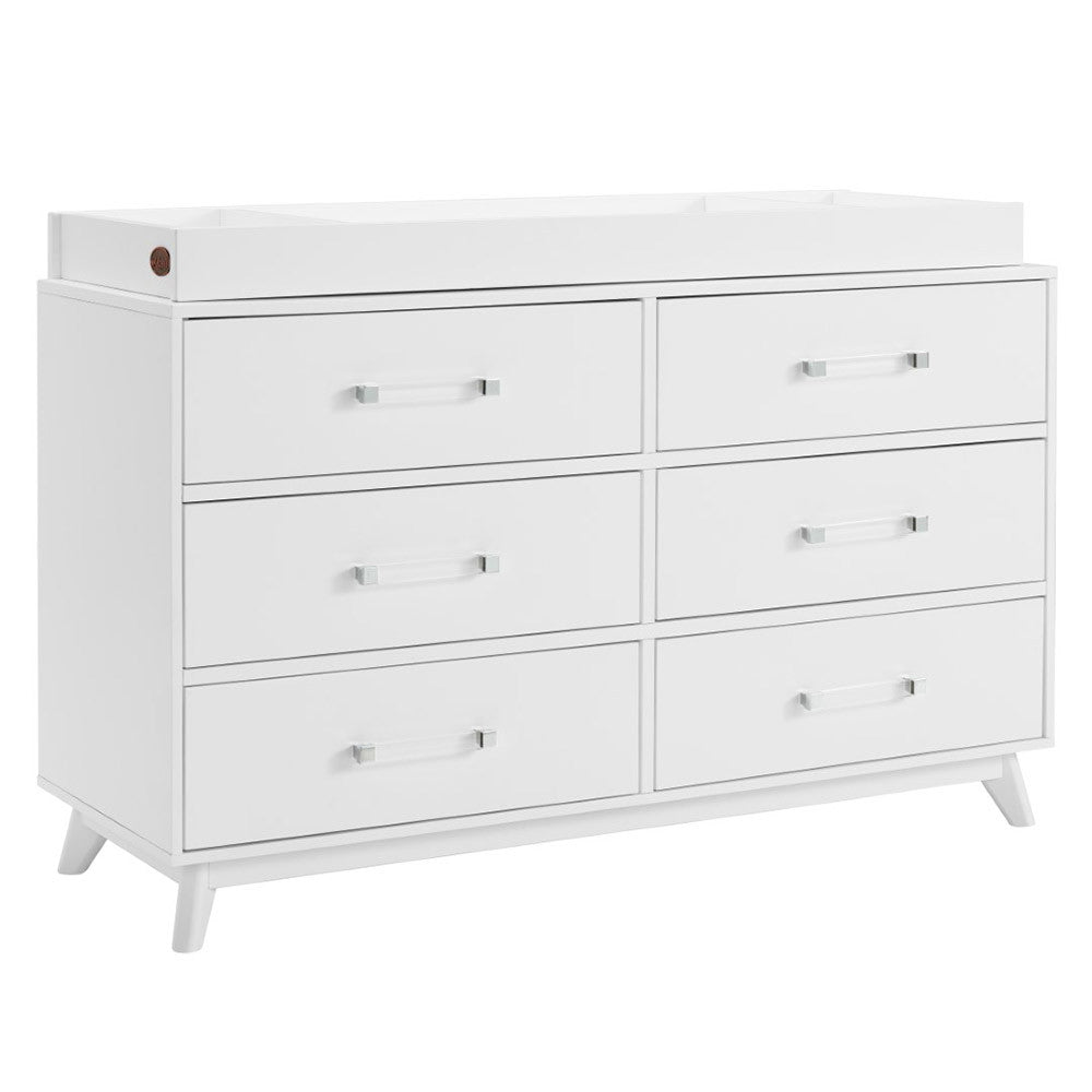 Oxford Holland Changing Topper in White- Bambi Baby