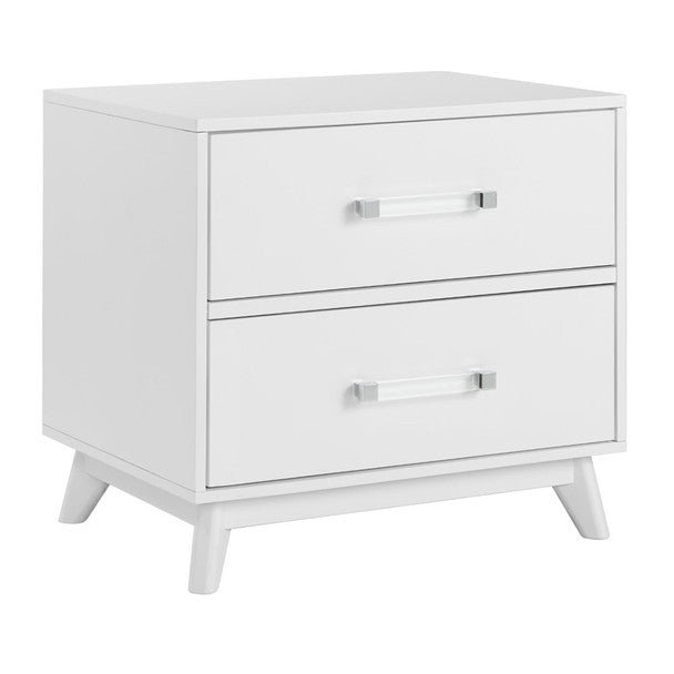 Oxford Holland Nightstand in White- Bambi Baby