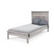 Cama de solteiro Sorelle em painel cinza - Bambi Baby