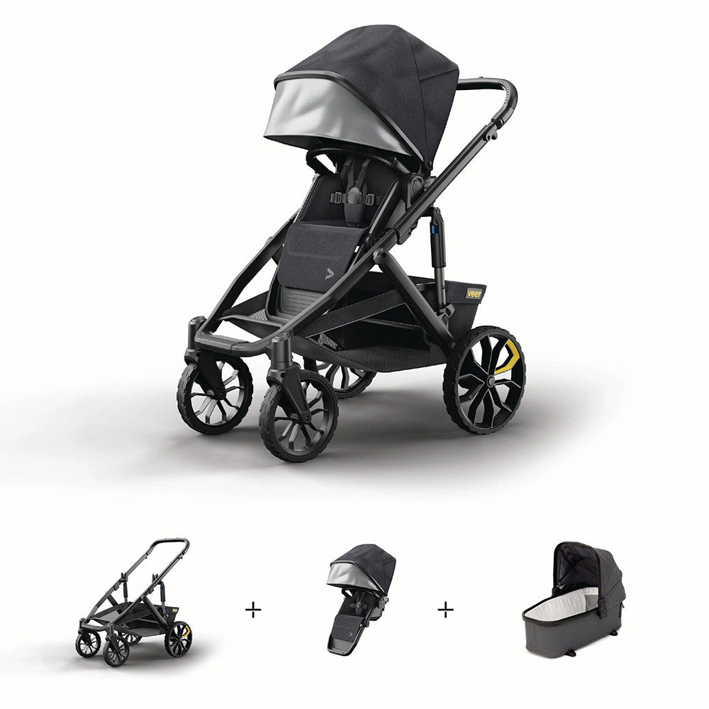 Veer Switch&Roll + Bassinet (Switchback Seat, &Roll Frame, Bassinet)- Bambi Baby