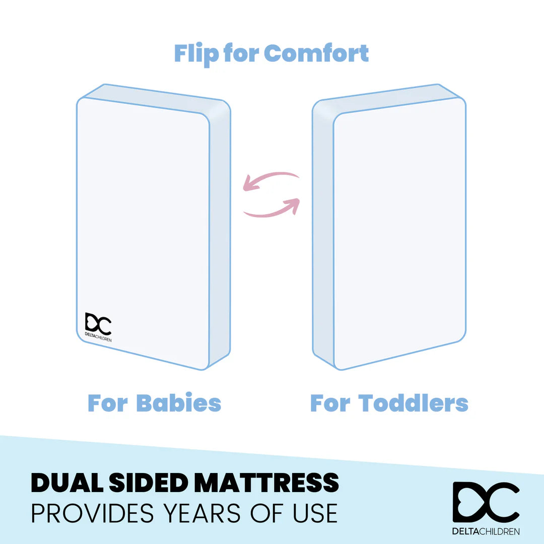 Delta Children Spring Breeze Mattress- Bambi Baby