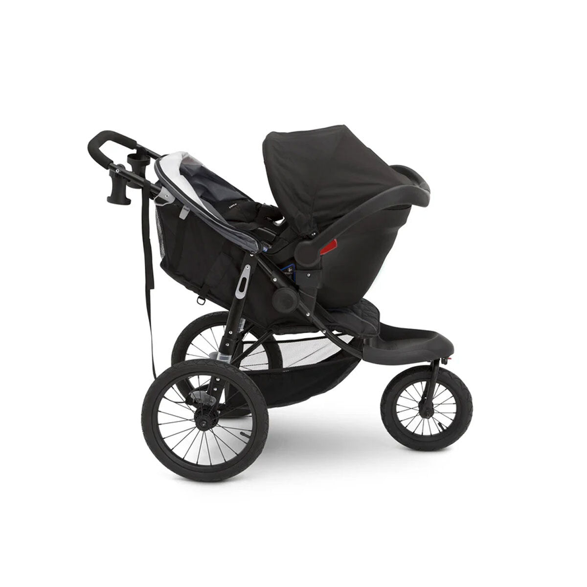 Jeep Classic Jogging Stroller - Grey (2094)- Bambi Baby