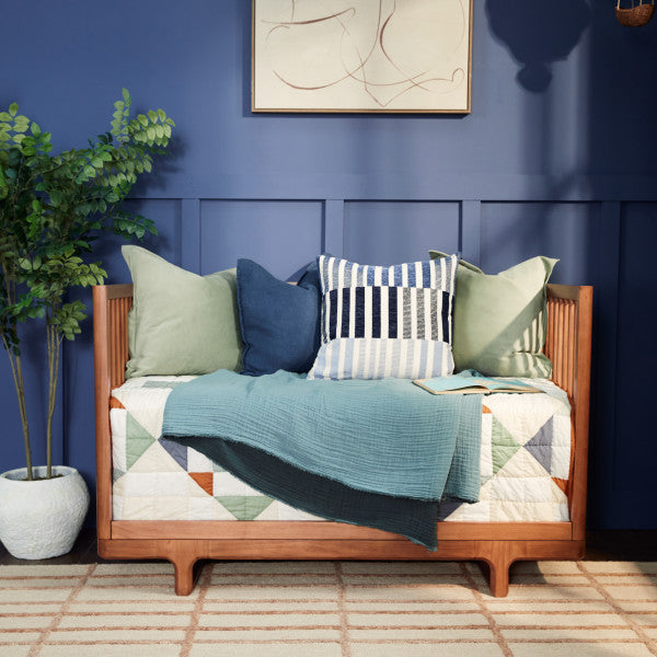 Maxi Cosi Embraced Forms Island Crib - Chestnut Stain- Bambi Baby