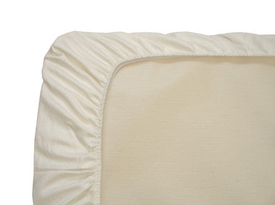 Naturepedic Crib Sheet - Ivory Sateen- Bambi Baby