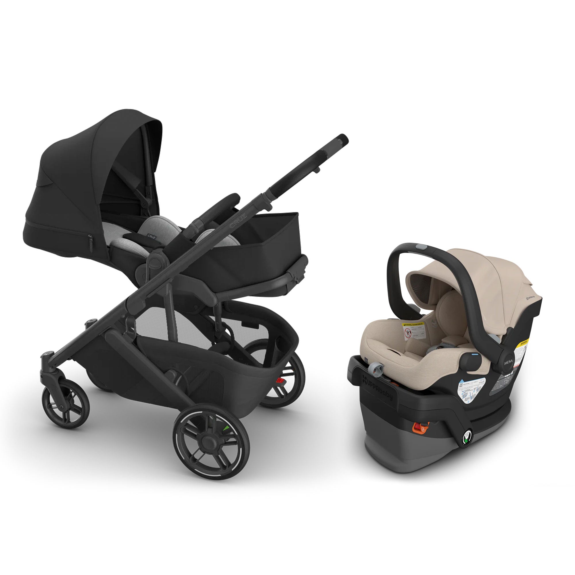 UPPAbaby Cruz V3 + Mesa V3 Travel System- Bambi Baby