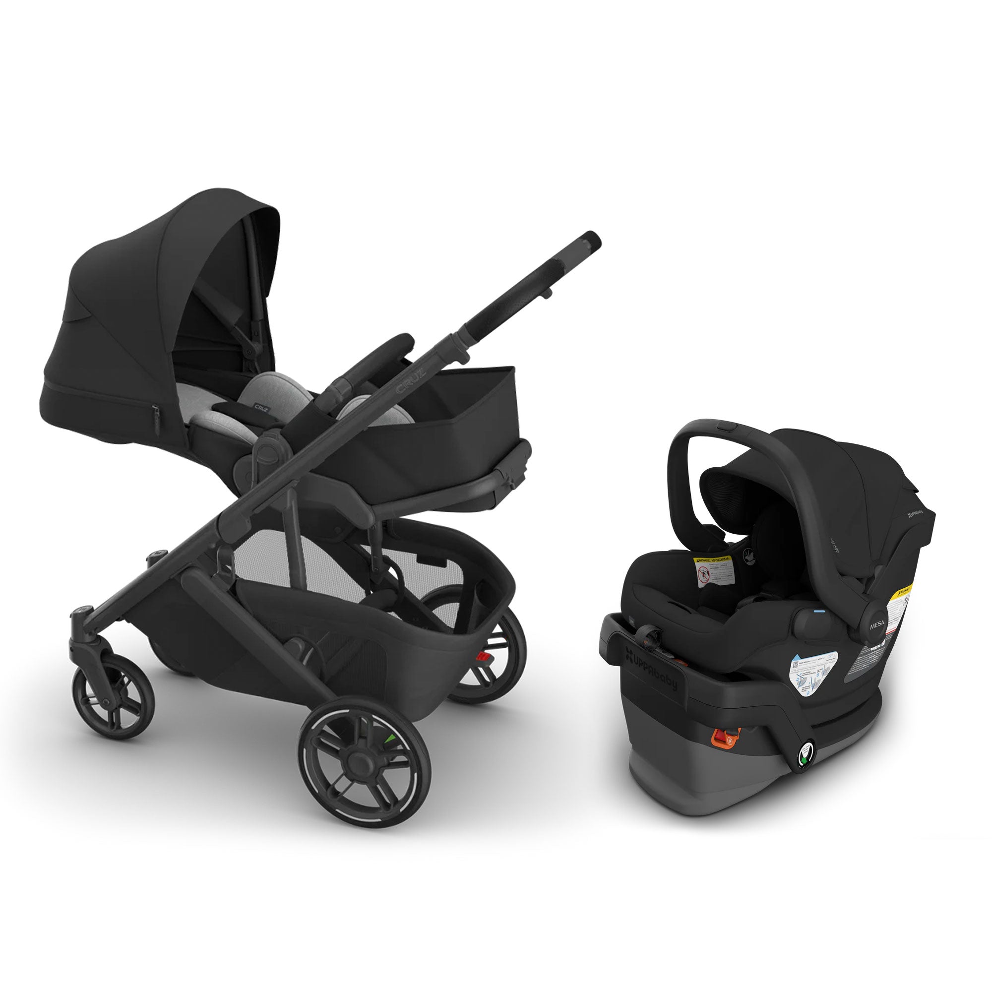 UPPAbaby Cruz V3 + Mesa V3 Travel System- Bambi Baby