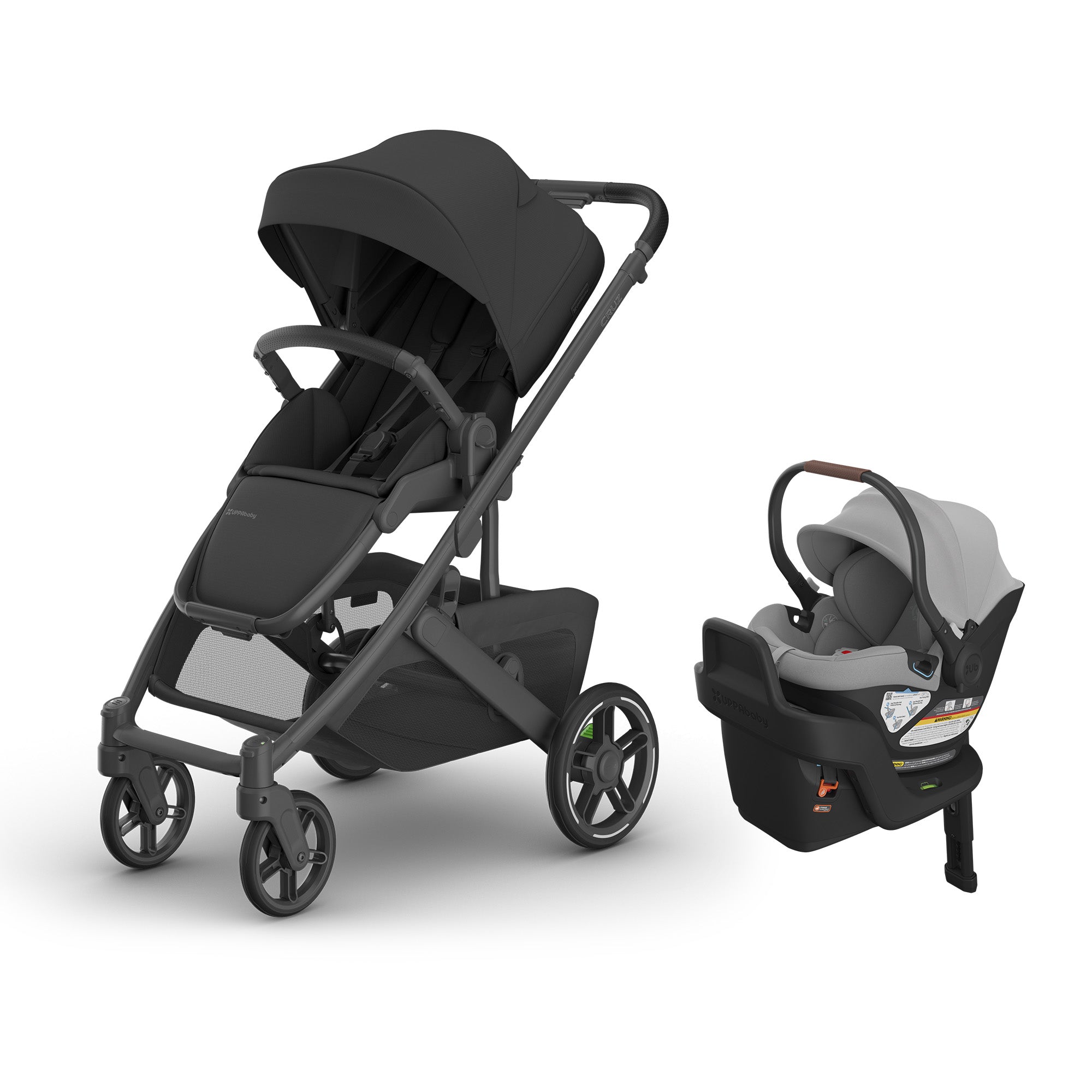 UPPAbaby Cruz V3 + Aria Travel System- Bambi Baby