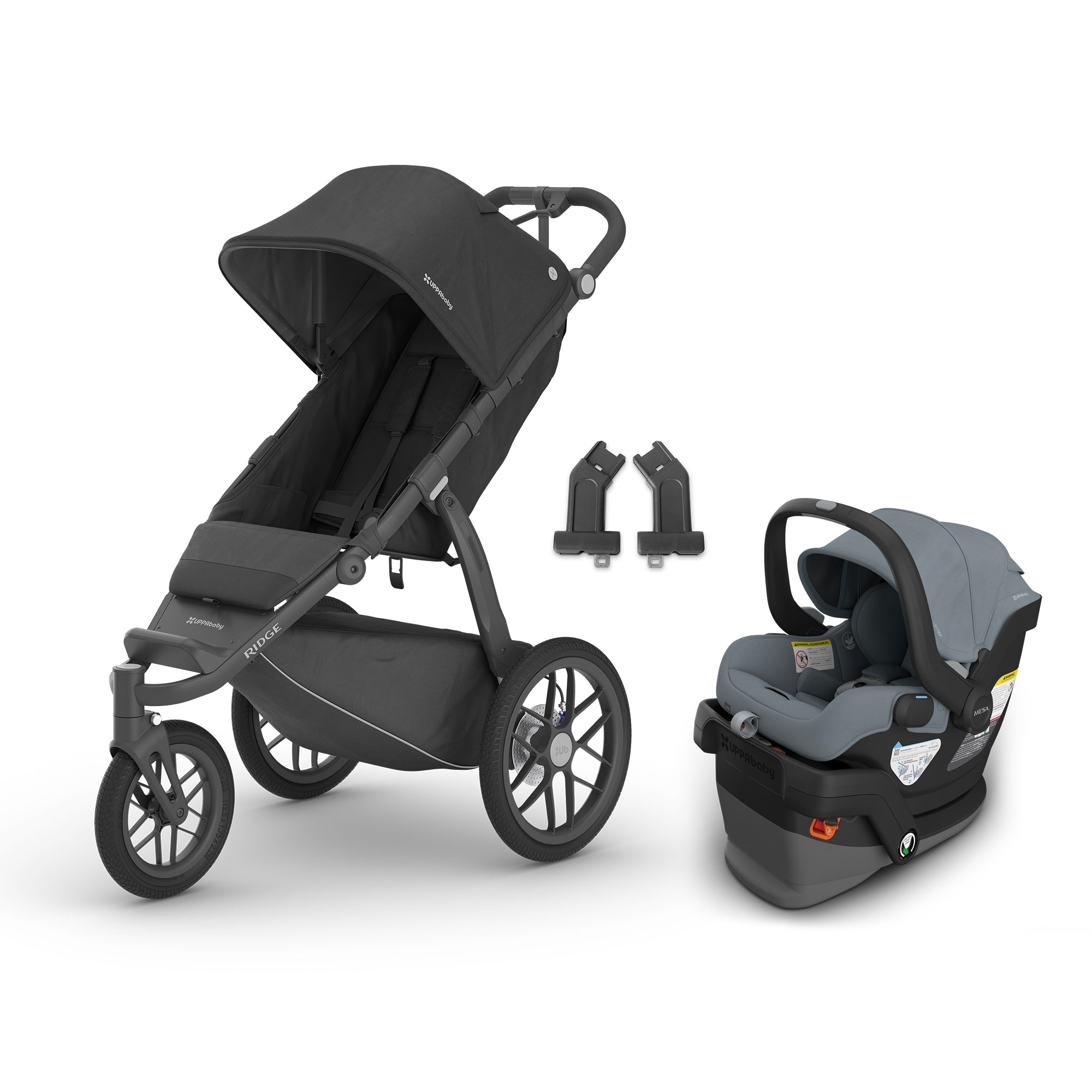 UPPAbaby RIDGE Stroller + Mesa V3 Travel System- Bambi Baby