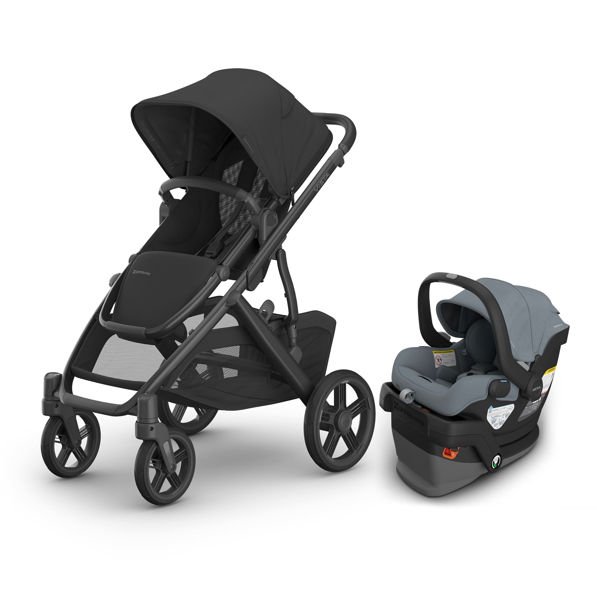 UPPAbaby Vista V3 + Mesa V3 Travel System- Bambi Baby