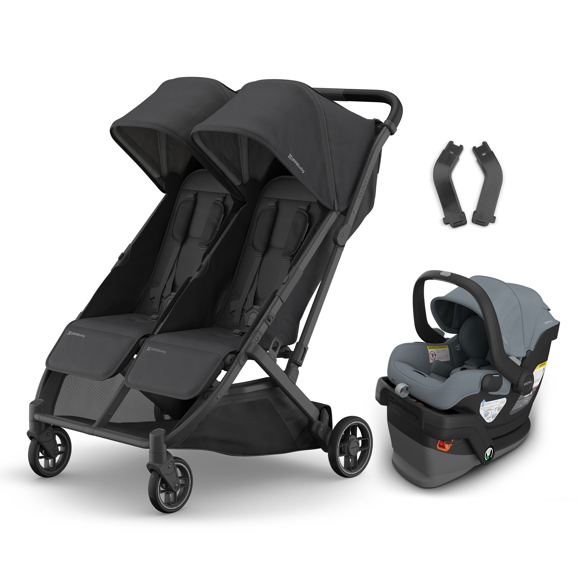 UPPAbaby Minu Duo + Mesa V3 Travel System- Bambi Baby