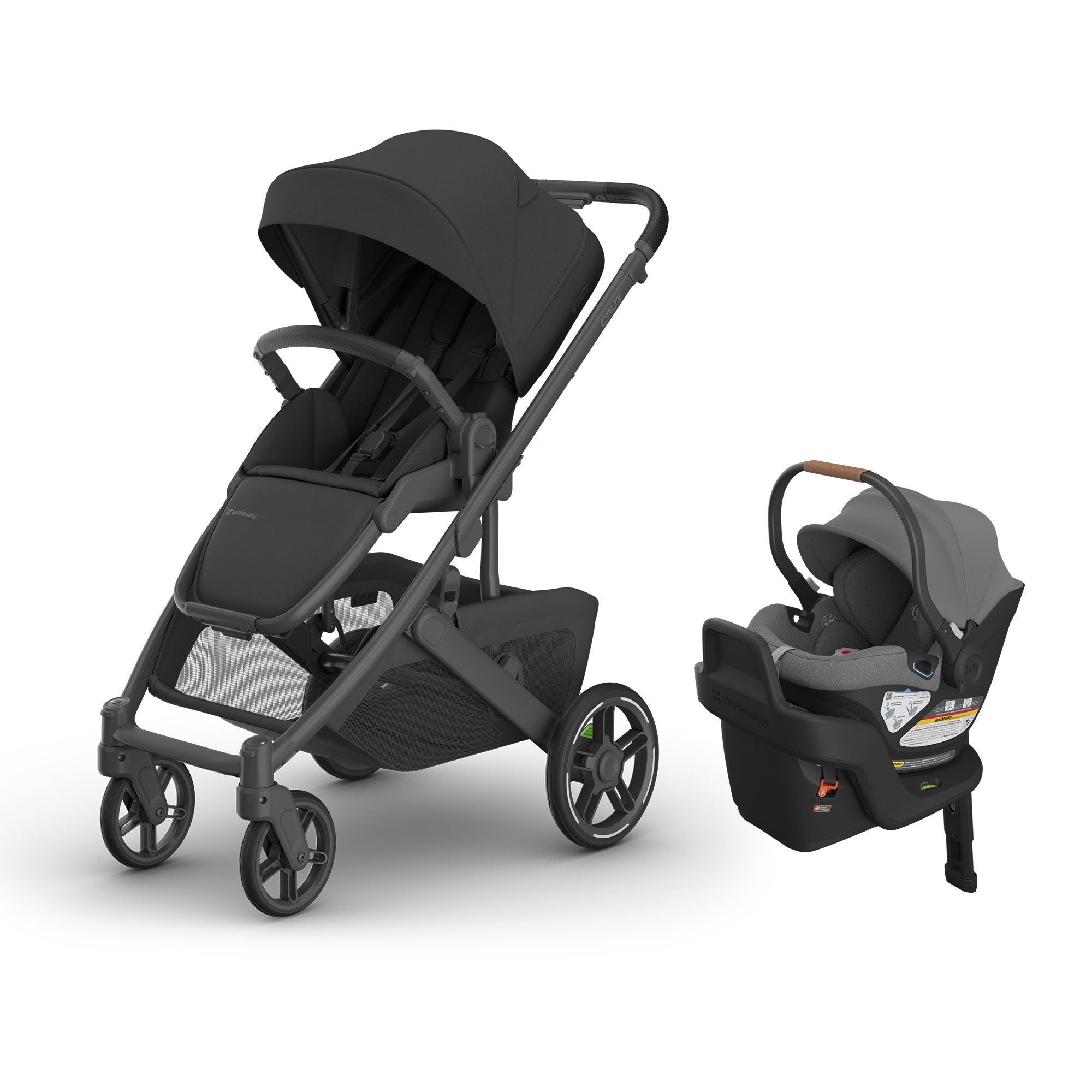 UPPAbaby Cruz V3 + Aria Travel System- Bambi Baby