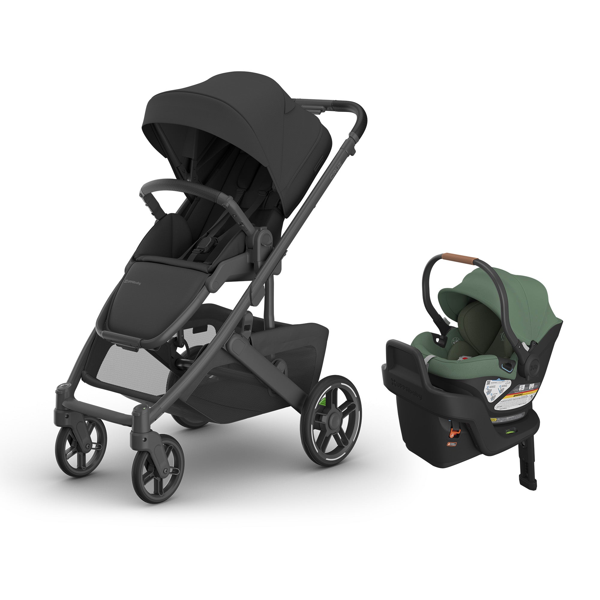 UPPAbaby Cruz V3 + Aria Travel System- Bambi Baby