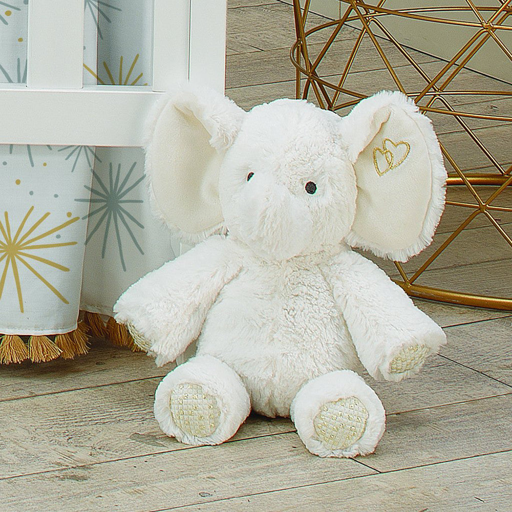 Lambs & Ivy Jamboree Plush Elephant - Marshmallow- Bambi Baby