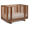 Walnut Maxi Cosi Embraced Forms 4-in-1 Convertible Crib - Side View | Bambi Baby