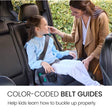 Britax UpNGo Backless Booster Car Seat – Raven Black - Bambi Baby