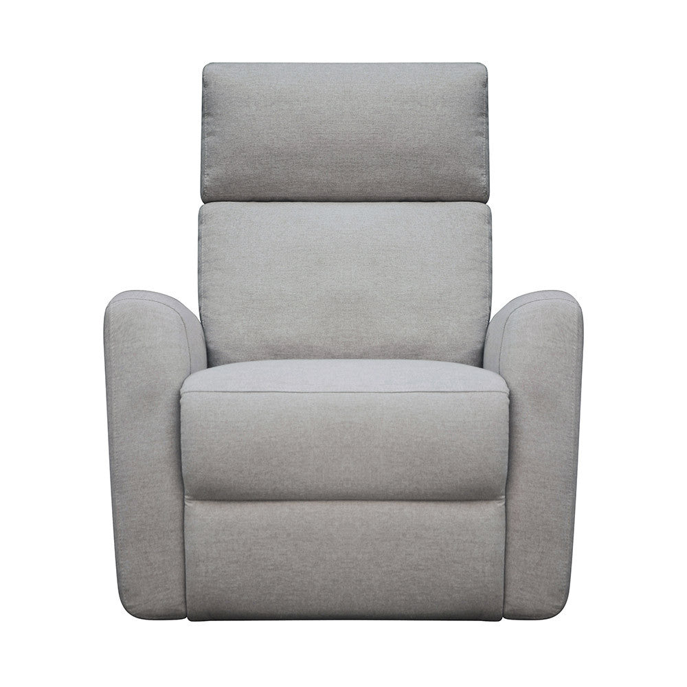 Westwood Jordan Glider - Triple Power - Lumbar - Headrest- Recline with USB in Fog- Bambi Baby