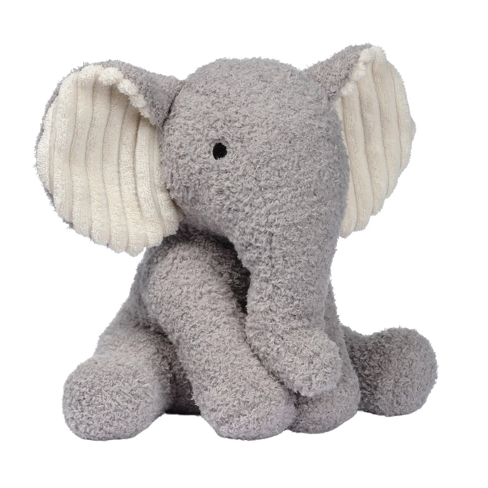 Lambs & Ivy Plush Jungle Adventure Plush Elephant Stuffed Animal Toy - Little Peanut- Bambi Baby