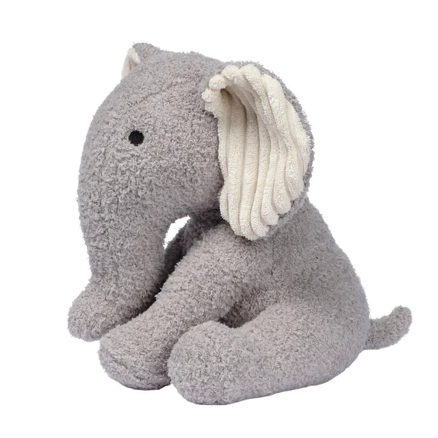 Lambs & Ivy Plush Jungle Adventure Plush Elephant Stuffed Animal Toy - Little Peanut- Bambi Baby