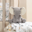 Lambs & Ivy Plush Jungle Adventure Plush Elephant Stuffed Animal Toy - Little Peanut - Bambi Baby