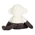 Lambs & Ivy Plush Jungle Party White/Gray Plush Monkey Stuffed Animal Toy - Charlie - Bambi Baby
