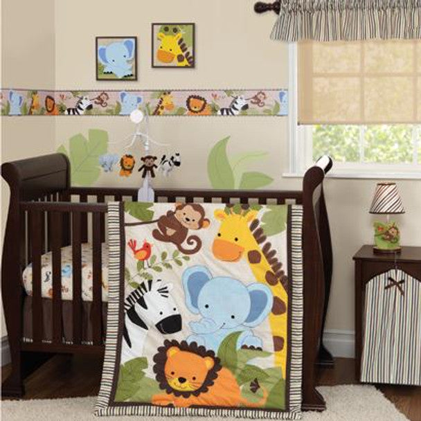 Bedtime Originals Jungle Buddies 3 Piece Bedding Set- Bambi Baby