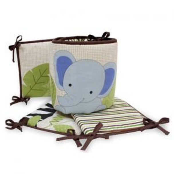 Bedtime Originals Jungle Buddies Crib Bumper- Bambi Baby
