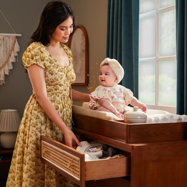 Maxi Cosi Kindred Everheart Double Dresser - Natural Heritage- Bambi Baby