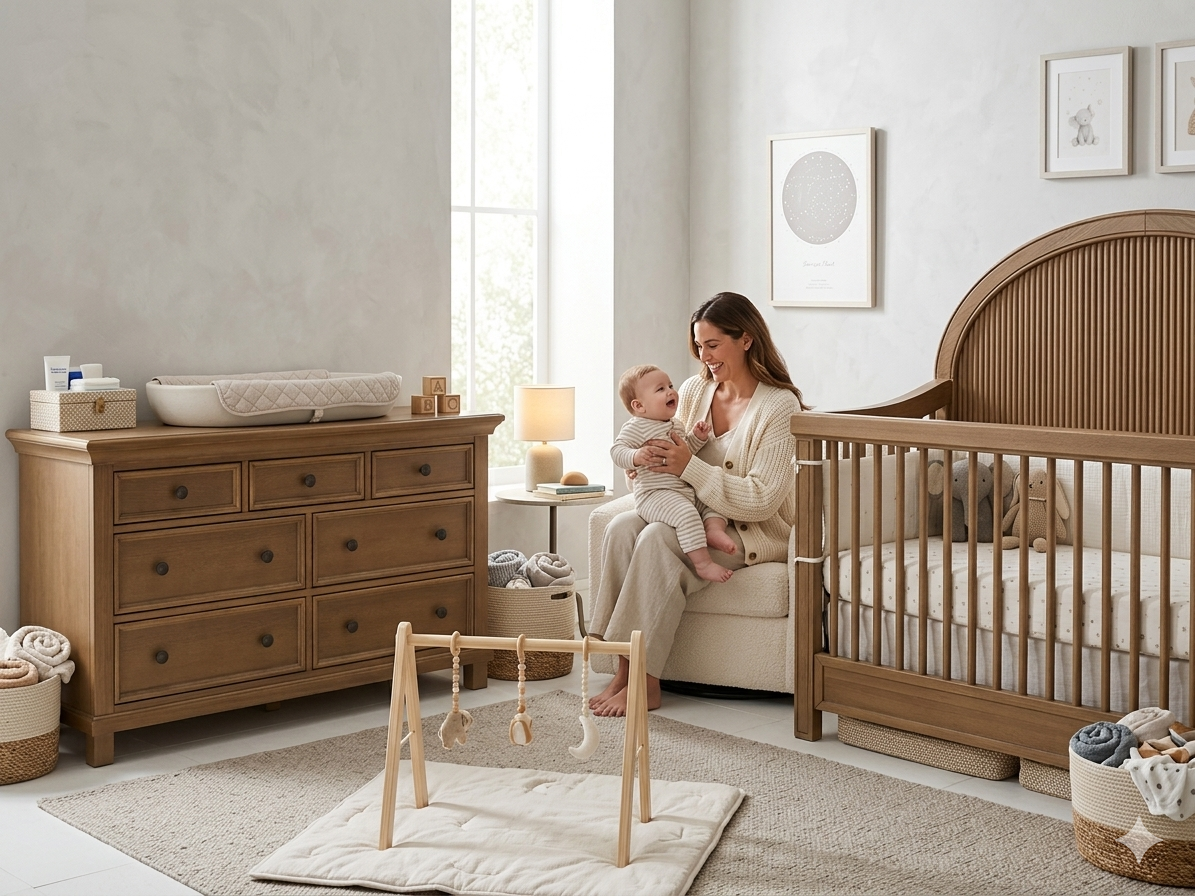 appleseed Kalaway Convertible Crib- Bambi Baby