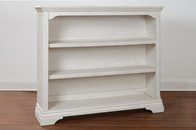 Stella Baby and Child Kerrigan Collection Hutch/Bookcase in Rustic White- Bambi Baby
