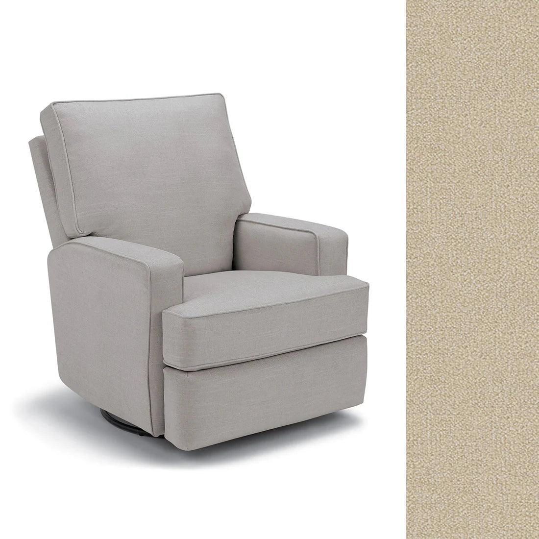 Storytime by Best Chairs Kersey Swivel Recliner- Bambi Baby