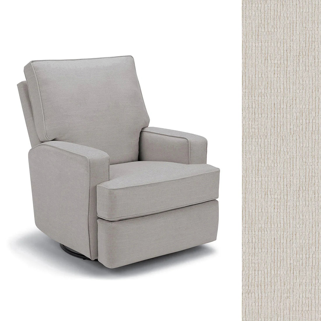 Storytime by Best Chairs Kersey Swivel Recliner- Bambi Baby