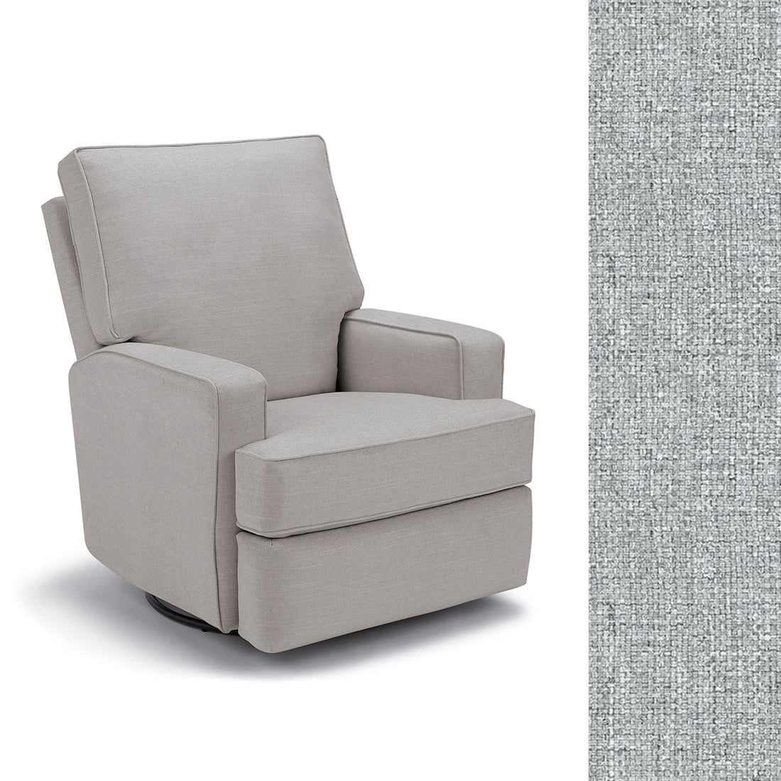 Storytime by Best Chairs Kersey Power Swivel Recliner- Bambi Baby