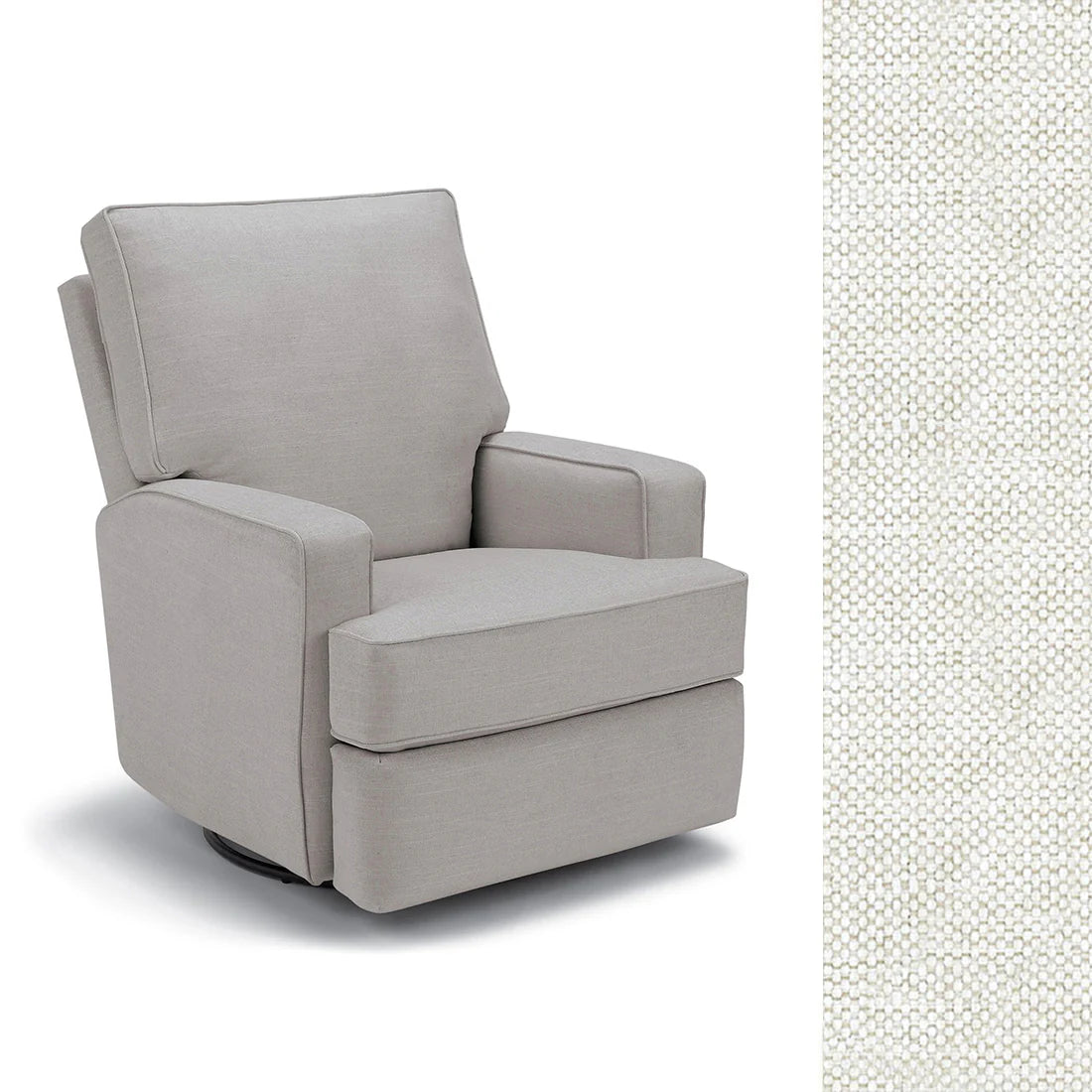 Storytime by Best Chairs Kersey Swivel Recliner- Bambi Baby